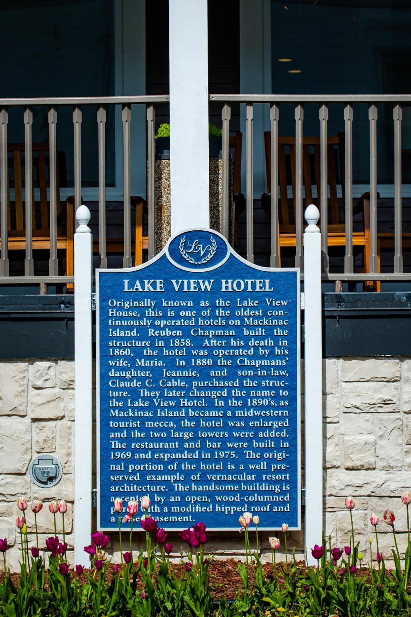 Lake View Hotel Макіно-Айленд Екстер'єр фото